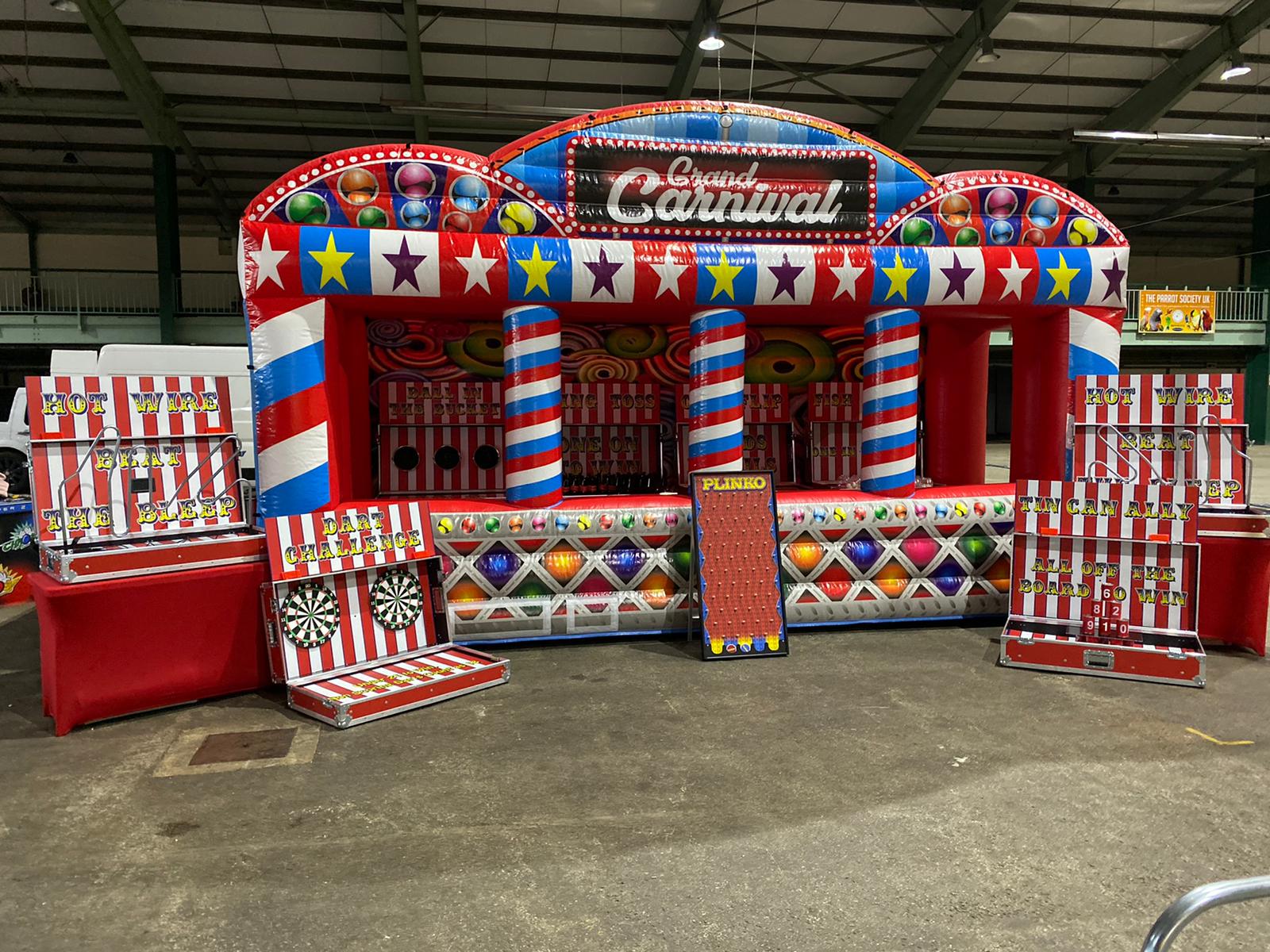 rodeo sales at inflatable industry trade show